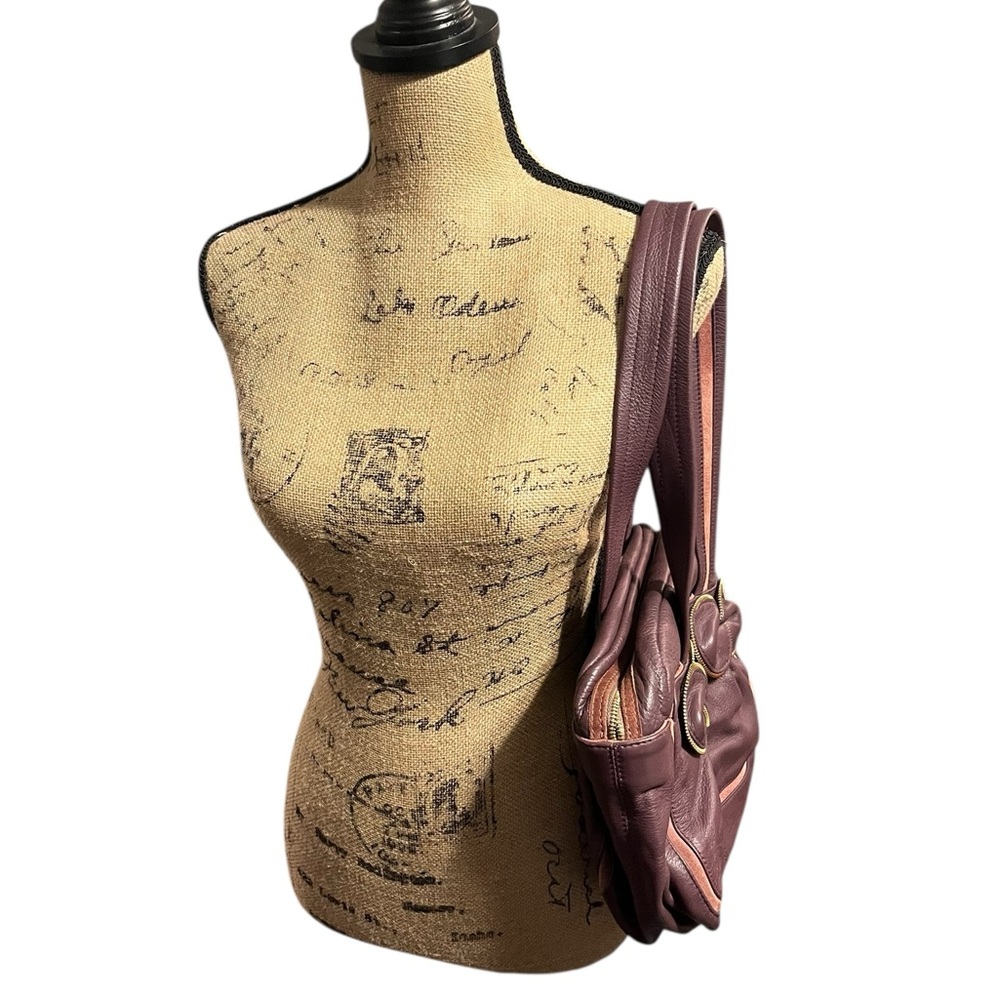 See By Chloe Brown Leather Shoulder Bag with Tan Accents - Picture 14 of 14